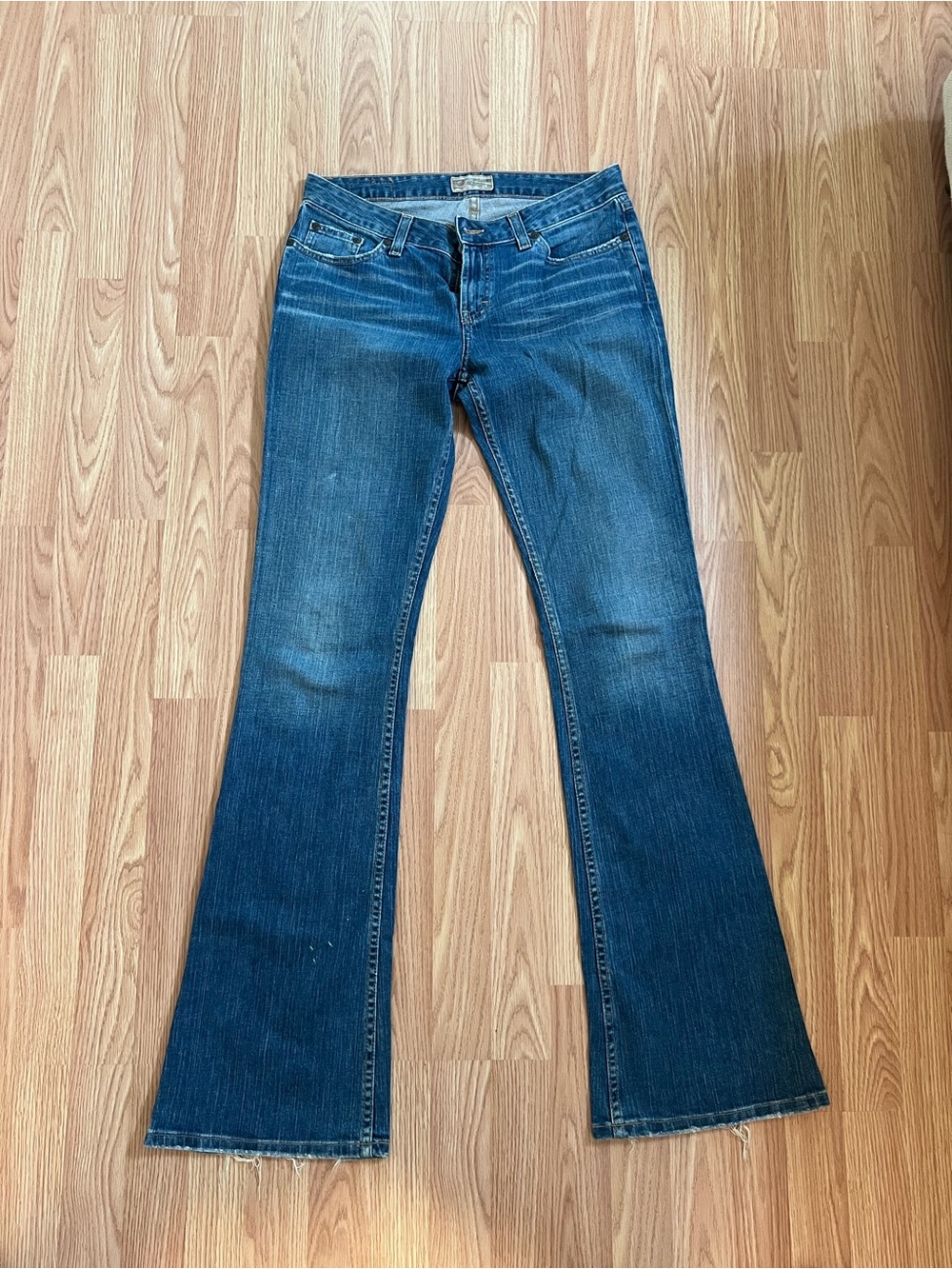 BKE Women's Dark Blue Flare Jeans 30x35”